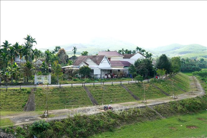 Xã Ba Tơ đang trên đà phát triển, giàu mạnh. Ảnh: Lê Phước Ngọc-TTXVN