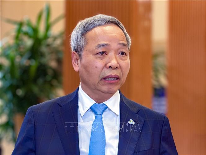 Theo ông Nguyễn Trung Chính, Chủ tịch HĐQT, Chủ tịch điều hành Tập đoàn Công nghệ CMC, việc CMC cùng Hà Nội, Đại học Bách khoa cùng đầu tư thành lập HIC là bước hiện thực hóa tinh thần các Nghị quyết lớn của Đảng về khoa học công nghệ và phát triển kinh tế tư nhân. Ảnh: Trung Nguyên - TTXVN