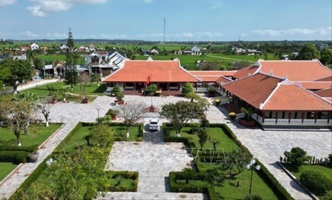 Khu lưu niệm Thủ tướng Phạm Văn Đồng tại quê hương ở xã Mộ Đức (Quảng Ngãi). Ảnh: Phạm Cường - TTXVN