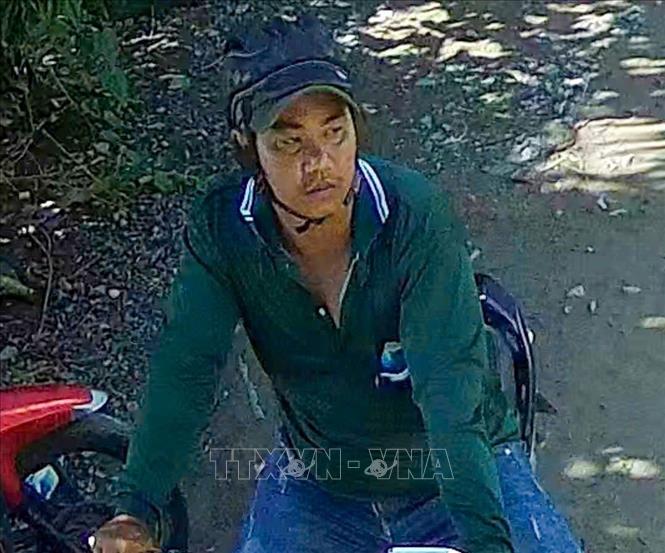 Nguyễn Huỳnh Lợi được xác định qua trích xuất camera trong quá trình điều tra vụ phá két sắt trộm tài sản. Ảnh: TTXVN phát 