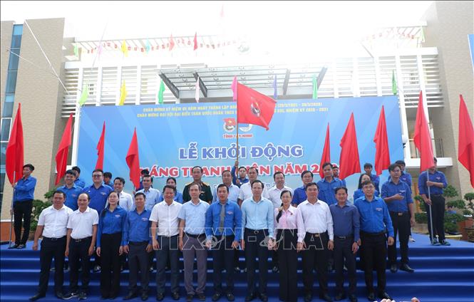 Đại biểu tham dự lễ khởi động Tháng Thanh niên năm 2026. Ảnh: Đức Hạnh - TTXVN