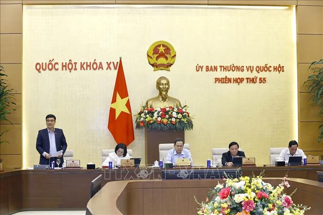 Phó Chủ tịch Quốc hội Vũ Hồng Thanh phát biểu. Ảnh: Doãn Tấn - TTXVN
