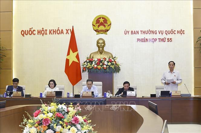 Phó Chủ tịch Quốc hội Trần Quang Phương phát biểu. Ảnh: Doãn Tấn - TTXVN