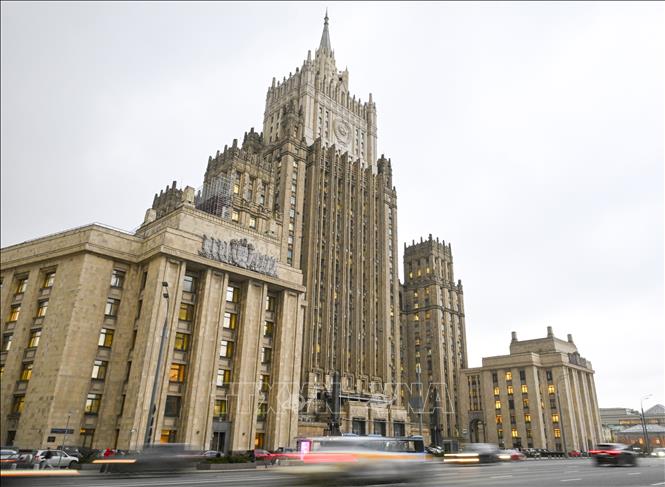 Trụ sở Bộ Ngoại giao Nga tại Moskva. Ảnh: THX/TTXVN