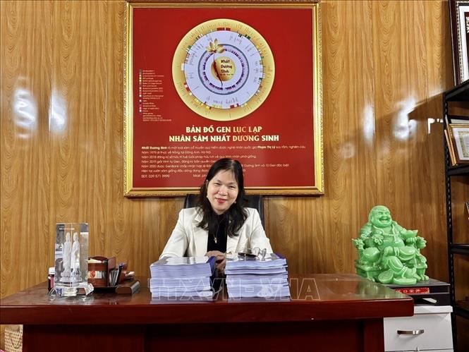 
Bà Phạm Thị Lý, Giám đốc Trung tâm Doanh nghiệp Hội nhập và Phát triển (IDE) trực thuộc Hiệp hội Doanh nghiệp nhỏ và vừa Việt Nam chọn giải quyết những bài toán thực tiễn của thị trường bằng công nghệ. Diệu Thúy - TTXVN



