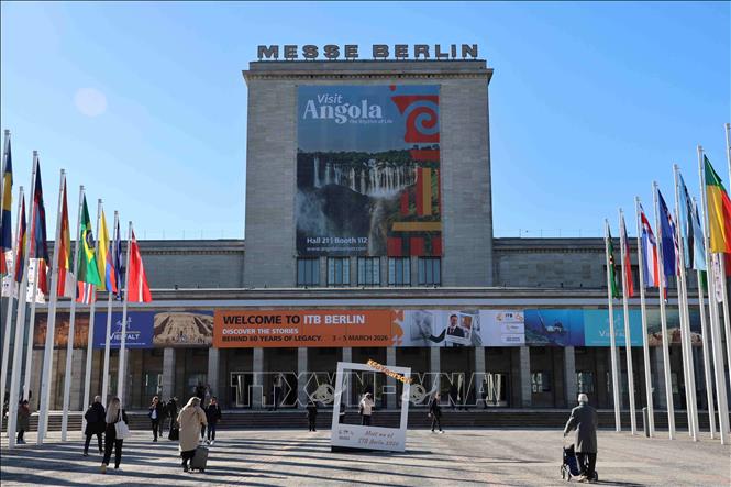 Quang cảnh Hội chợ Du lịch Quốc tế Berlin 2026. Ảnh: Vũ Hiệp - PV TTXVN tại CHLB Đức