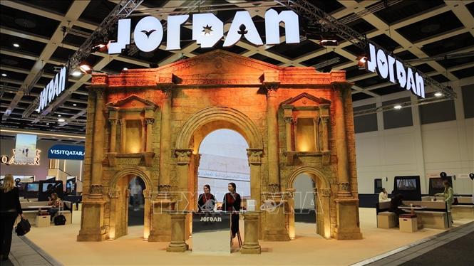 Các gian hàng tại Hội chợ Du lịch Quốc tế Berlin 2026. Ảnh: Vũ Hiệp - PV TTXVN tại CHLB Đức