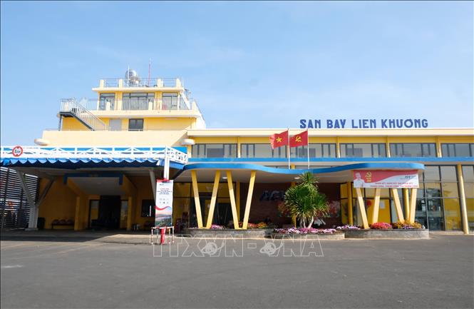 Cảng hàng không quốc tế Liên Khương tạm dừng khai thác từ 00h00 ngày 4/3, đến 23h59 ngày 25/8/2026 sẽ hoạt động trở lại phục vụ hành khách. Ảnh: Nguyễn Dũng – TTXVN 
