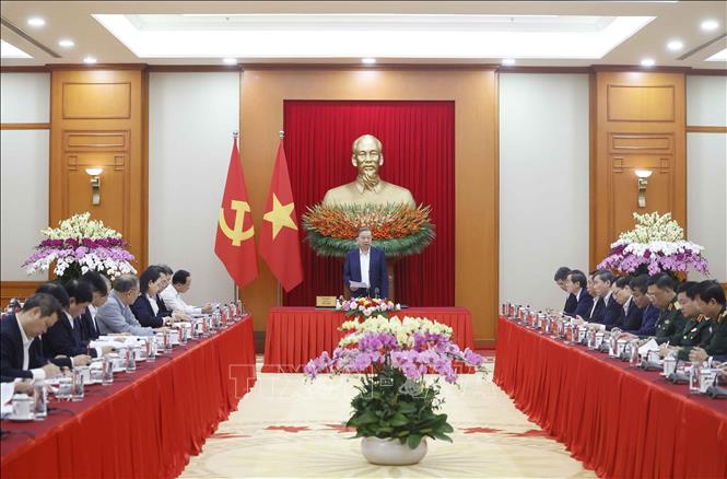 Tổng Bí thư Tô Lâm phát biểu. Ảnh: Thống Nhất – TTXVN