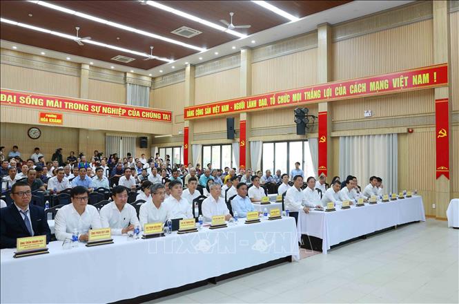 Đại biểu tham dự hội nghị. Ảnh: Phương Hoa - TTXVN