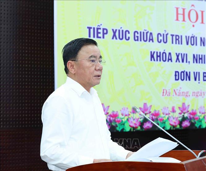 Thường trực Ban Bí thư Trần Cẩm Tú phát biểu tại hội nghị. Ảnh: Phương Hoa - TTXVN