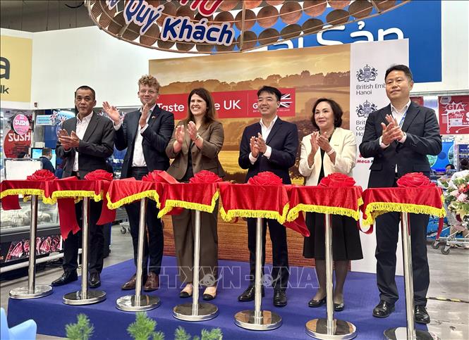 The “Taste of the UK” food week is held for the first time in Ho Chi Minh City from February 26 to March 11. VNA Photo: Hương Giang