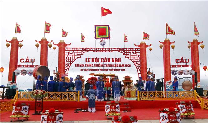 Quang cảnh Lễ hội Cầu ngư tại Đà Nẵng năm 2026. Ảnh: Trần Lê Lâm - TTXVN