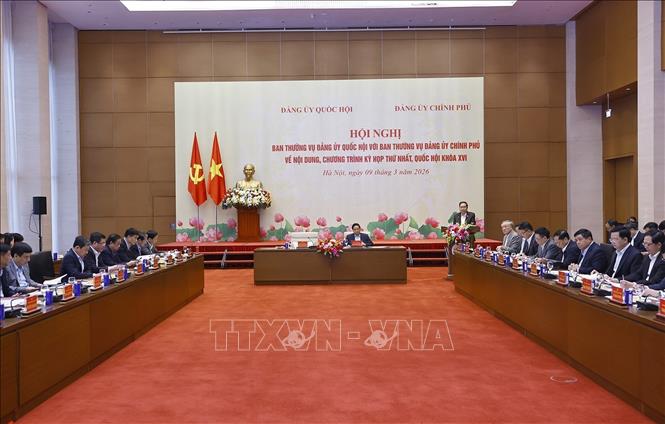 Chủ tịch Quốc hội Trần Thanh Mẫn phát biểu khai mạc Hội nghị. Ảnh: Doãn Tấn - TTXVN