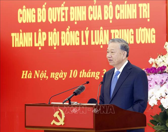 Tổng Bí thư Tô Lâm phát biểu chỉ đạo. Ảnh: Thống Nhất – TTXVN