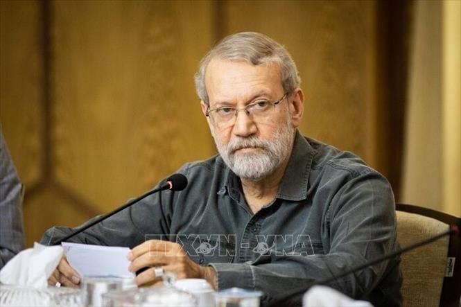 Thư ký Hội đồng An ninh Quốc gia Tối cao Iran Ali Larijani. Ảnh: IRNA/TTXVN