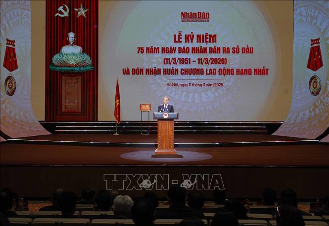 Tổng Bí thư Tô Lâm phát biểu chỉ đạo. Ảnh: Thống Nhất – TTXVN