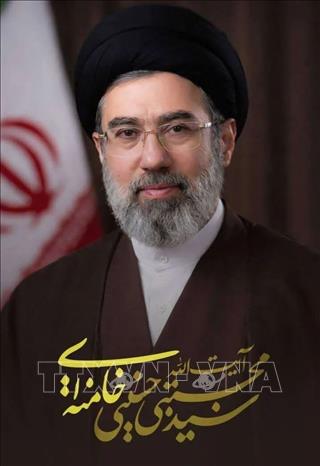 Lãnh tụ tối cao mới được bầu của Iran Mojtaba Khamenei. Ảnh: THX/TTXVN