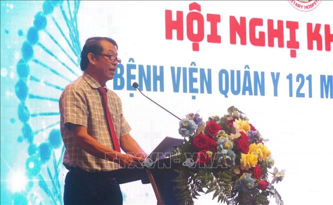 Ông Nguyễn Văn Khởi, Phó Chủ tịch UBND thành phố Cần Thơ phát biểu tại hội nghị. Ảnh: Ánh Tuyết - TTXVN