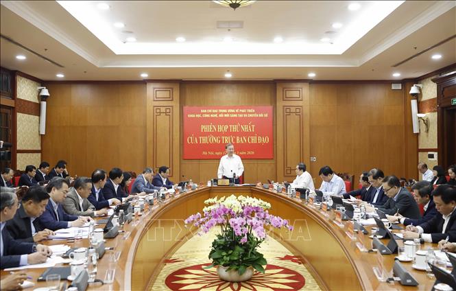 Tổng Bí thư Tô Lâm phát biểu chỉ đạo. Ảnh: Thống Nhất – TTXVN
