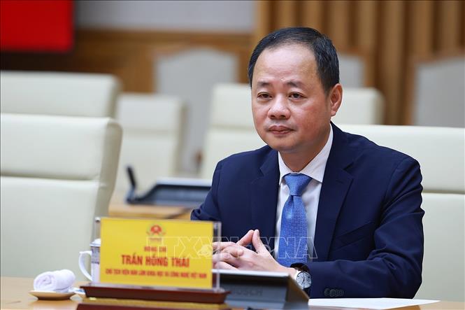 President of the Vietnam Academy of Science and Technology (VAST) Prof. Dr Tran Hong Thai. VNA Photo: Dương Giang