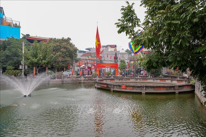 Công tác chuẩn bị cho bầu cử đại biểu Quốc hội khóa XVI và HĐND các cấp nhiệm kỳ 2026–2031 tại phường Vĩnh Hưng (Hà Nội) được triển khai nghiêm túc, đúng tiến độ. Ảnh: Phạm Tuấn Anh - TTXVN