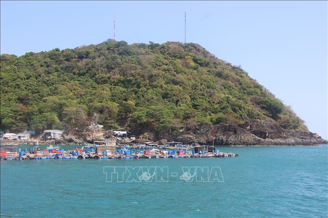 Một góc đảo Hòn Chuối (tỉnh Cà Mau). Ảnh: Chanh Đa-TTXVN