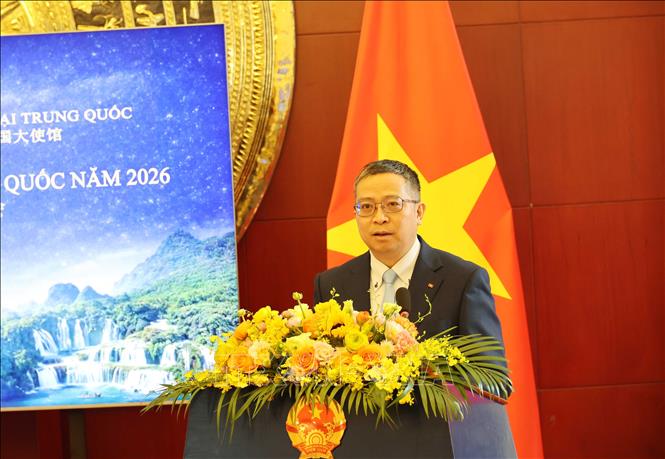 Đại sứ Việt Nam tại Trung Quốc Phạm Thanh Bình. Ảnh: Công Tuyên-PV TTXVN tại Trung Quốc