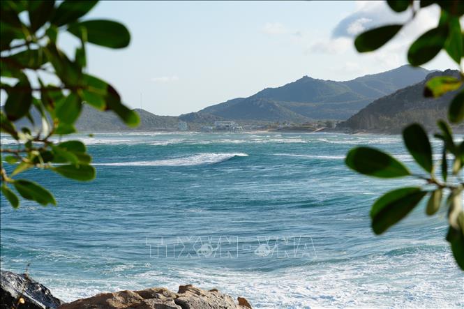 The wild beauty of sea in Hang Rai, Nui Chua National Park. VNA Photo: Nguyễn Thành