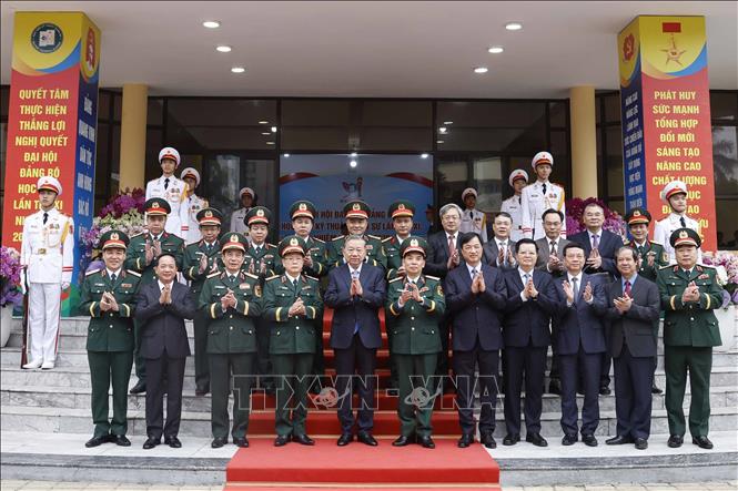 Tổng Bí thư Tô Lâm và các đại biểu. Ảnh: Thống Nhất – TTXVN