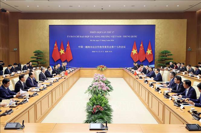 A view of the meeting. VNA Photo: An Đăng