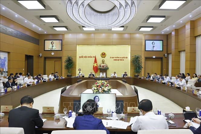 Quang cảnh phiên họp.  Ảnh: Doãn Tấn - TTXVN