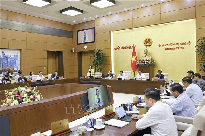 Quang cảnh phiên họp. Ảnh: Doãn Tấn - TTXVN