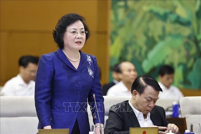 Phó Thủ tướng Chính phủ Phạm Thị Thanh Trà phát biểu. Ảnh: Doãn Tấn - TTXVN