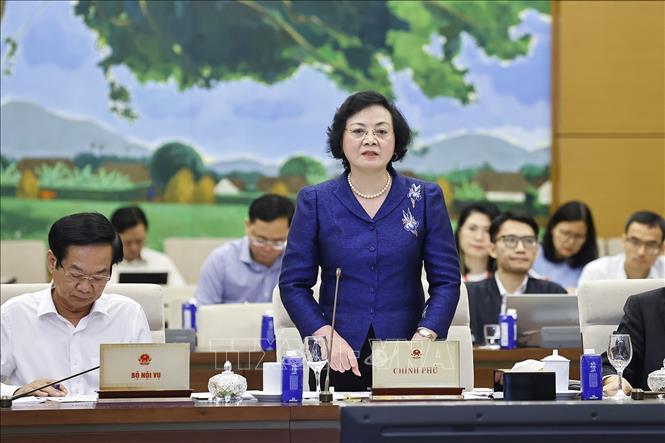 Phó Thủ tướng Chính phủ Phạm Thị Thanh Trà phát biểu. Ảnh: Doãn Tấn - TTXVN