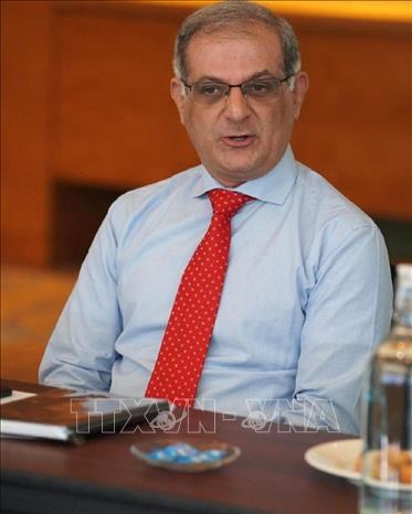 Nhà kinh tế trưởng toàn cầu Shan Saeed. Ảnh: Viên Luyến - Phóng viên TTXVN tại Malaysia.