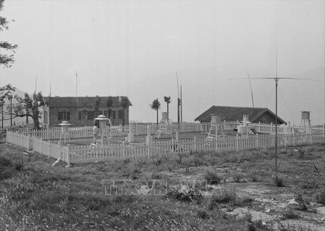 Trạm Khí tượng Thủy văn Sa Pa, Lào Cai. Ảnh: Trần Phác - TTXVN