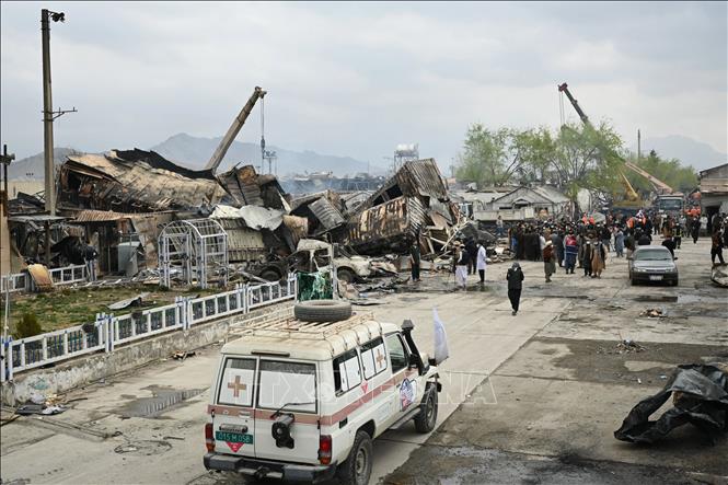 Ngày 17/3/2026, Liên hợp quốc kêu gọi tiến hành cuộc điều tra nhanh chóng và độc lập về vụ tấn công vào một trung tâm cai nghiện ma túy ở thủ đô Kabul, Afghanistan (ảnh) khiến ít nhất 400 người thiệt mạng và khoảng 250 người bị thương. Chính quyền Taliban cáo buộc Pakistan thực hiện vụ tấn công này, trong khi Islamabad khẳng định không nhằm vào các mục tiêu dân sự. Ảnh: THX/TTXVN