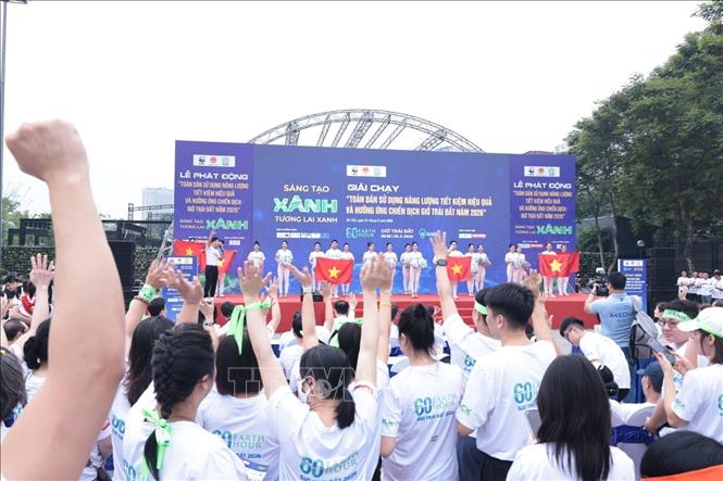 Quang cảnh lễ phát động. Ảnh: Trần Việt - TTXVN 