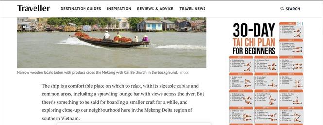 Nội dung bài viết của nhà văn Tim Richards trên tờ 