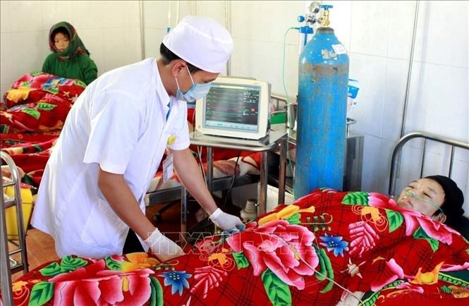 Chăm sóc, điều trị bệnh nhân lao tại Bệnh viện Đa khoa huyện miền núi Đồng Văn, tỉnh Hà Giang. Ảnh: Dương Ngọc - TTXVN