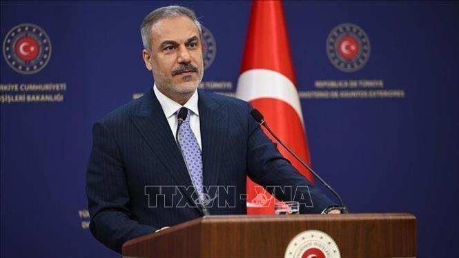Ngoại trưởng Thổ Nhĩ Kỳ Hakan Fidan. Ảnh: IRNA/TTXVN