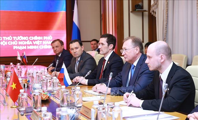 Ông Sergei Kudryashov, Tổng Giám đốc Công ty Zarubezhneft phát biểu. Ảnh: Dương Giang-TTXVN
