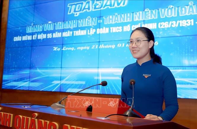 Cô giáo Vũ Thị Hiền Anh. Ảnh: TTXVN phát