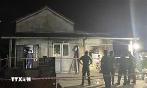 Huế: Cháy nhà dân tại Phong Thái, khiến một người tử vong