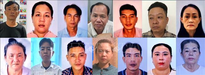 14 đối tượng trong nhòm dàn cảnh cướp giật tài sản tại Khu du lịch Tân Huê Viên bị Công an thành phố Cần Thơ truy tìm. Ảnh: TTXVN phát