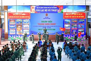 Sôi nổi Ngày hội ‘Thanh niên khỏe’ lực lượng vũ trang TP Hồ Chí Minh