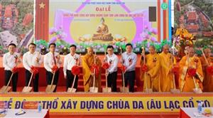 Khởi công xây dựng Chùa Da ở Nghệ An, nơi thờ tự hơn 500 nhà báo-liệt sĩ