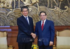 Thủ tướng Phạm Minh Chính tiếp Đại sứ Nhật Bản tại Việt Nam