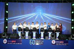 EVNSPC sôi nổi hưởng ứng Chiến dịch Giờ Trái đất 2026